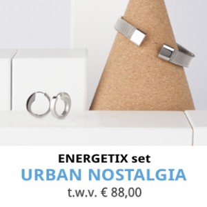 September 2017 maandactie - energetix urban nostalgia set t.w.v. € 88,00